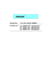 L&W LVC-A630NP Manual