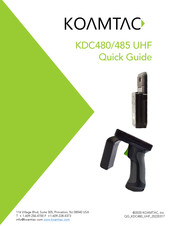 KoamTac KDC480 UHF Quick Manual