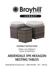 Broyhill 810493305 Assembly Instructions Manual