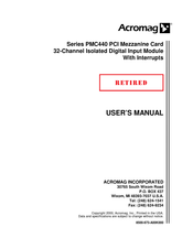 Acromag PMC440 Series User Manual