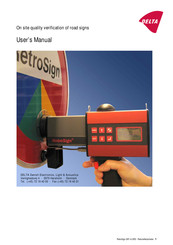 Delta RetroSign GR3 User Manual