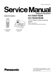 Panasonic KX-TGA601BXM Service Manual