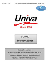Univa UGH02S Instruction Manual