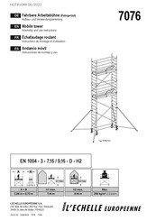 l'echelle europeenne 7076 Assembly And Use Instructions