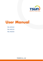 TSUNESS TSUN TSOL-MS3000 User Manual