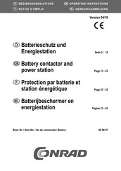Conrad 85 69 97 Operating Instructions Manual