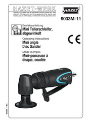 HAZET-WERK 9033M-11 Operating Instructions Manual