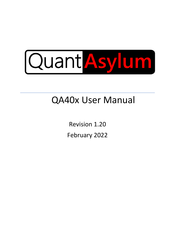 QuantAsylum QA40 Series User Manual
