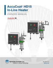 Spraying Systems Co AutoJet AccuCoat HD15 Owner's Manual