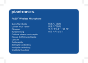 Plantronics PA50 Quick Start Manual