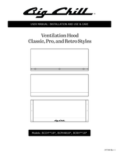 Big Chill BCPH4818 Series User Manual