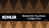 Kohler Modernlife Touchless 77786K-TF-0 Manual