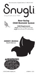 Evenflo Snugli Owner's Manual