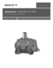 Marley Geareducer 4000 User Manual