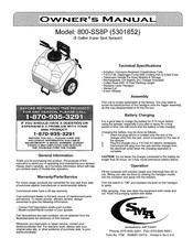 Sma 800-SS8P Owner's Manual