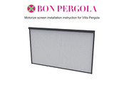 Bon Pergola DM45EAF/S-50/12 Instructions Manual