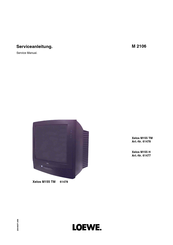 Loewe Xelos M155 TM Service Manual