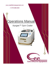 Cee Apogee Operation Manual