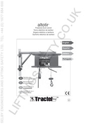Tractel Group altotir Operating And Maintenance Instructions Manual