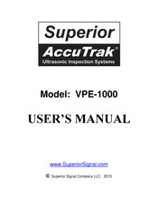 Superior AccuTrak VPE-1000 User Manual