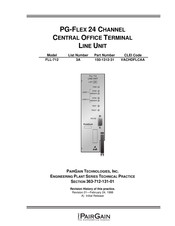 PairGain PG-Flex FLL-712 User Manual