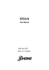 Shini ST5-1300-2000DT-S User Manual