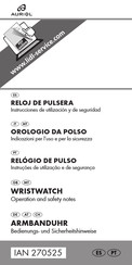 Auriol HG00160F Operation And Safety Notes