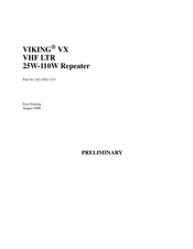 E.F. Johnson Company VIKING VX Manual