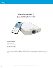 hisky Dynamic Terminal Ku 8X8 V2 Quick Start Installation Manual