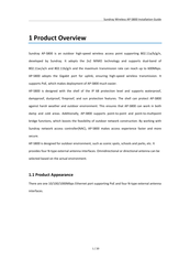 SUNDRAY AP-S800 Installation Manual