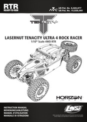 Horizon Hobby Losi LASERNUT TENACITY ULTRA 4 ROCK RACER Instruction Manual