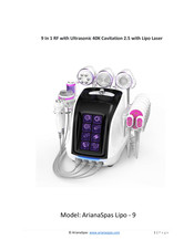 ArianaSpas LS-78D2MAXSB Manual