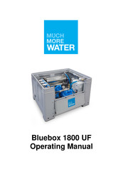 Much More Water Bluebox 1800 UF Operating Manual