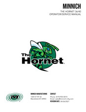 Minnich THE HORNET 36/40 Operators & Service Manual