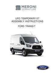 MERONI UFO Temporary 07 Assembly Instructions Manual