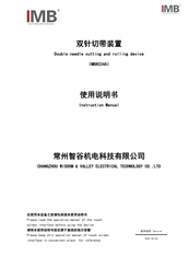 IMB MB8024A Instruction Manual