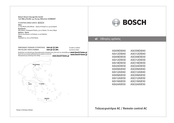 Bosch ASO18DW30 Manual