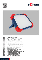 Forch 5424 100 Manual