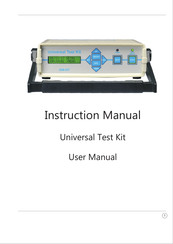 Larsen & Toubro Universal Test Kit Instruction Manual