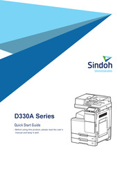 Sindoh D330A Series Quick Start Manual