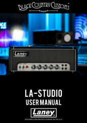Laney Black Country Customs LA-STUDIO User Manual