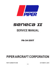 Piper SENECA II Service Manual
