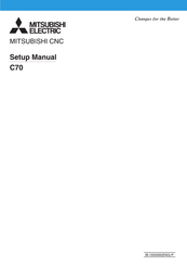 Mitsubishi Electric C70 Setup Manual