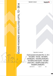 Haulotte Group HA51SJRT Operator's Manual