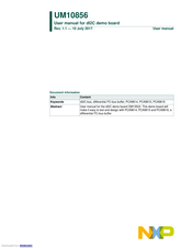 NXP Semiconductors UM10856 User Manual