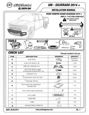 AirDesign SILVERADO 2014 + Installation Manual