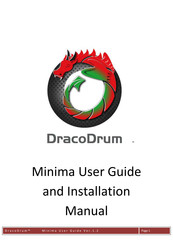 DracoDrum Minima User Manual And Installation Manual