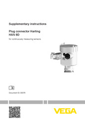 Vega HAN 8D Supplementary Instructions Manual