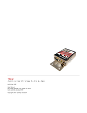 CalAmp TSLM User Manual