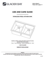 Glacier bay FSU2Z4519A1 SA1 Use And Care Manual